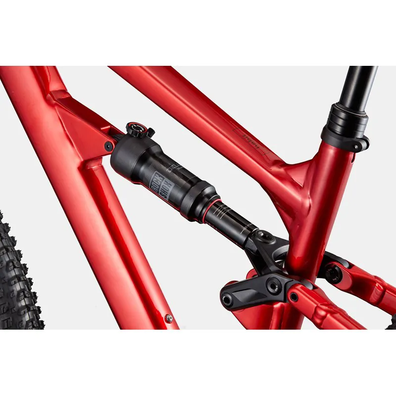 Cannondale Habit 4 29er 2024 Full Suspension Mountain Bike - Candy Red-6
